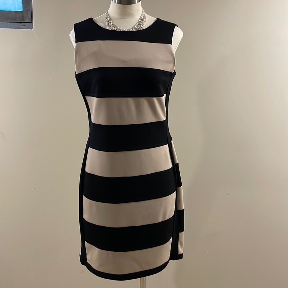 WOW stunning striped sheath